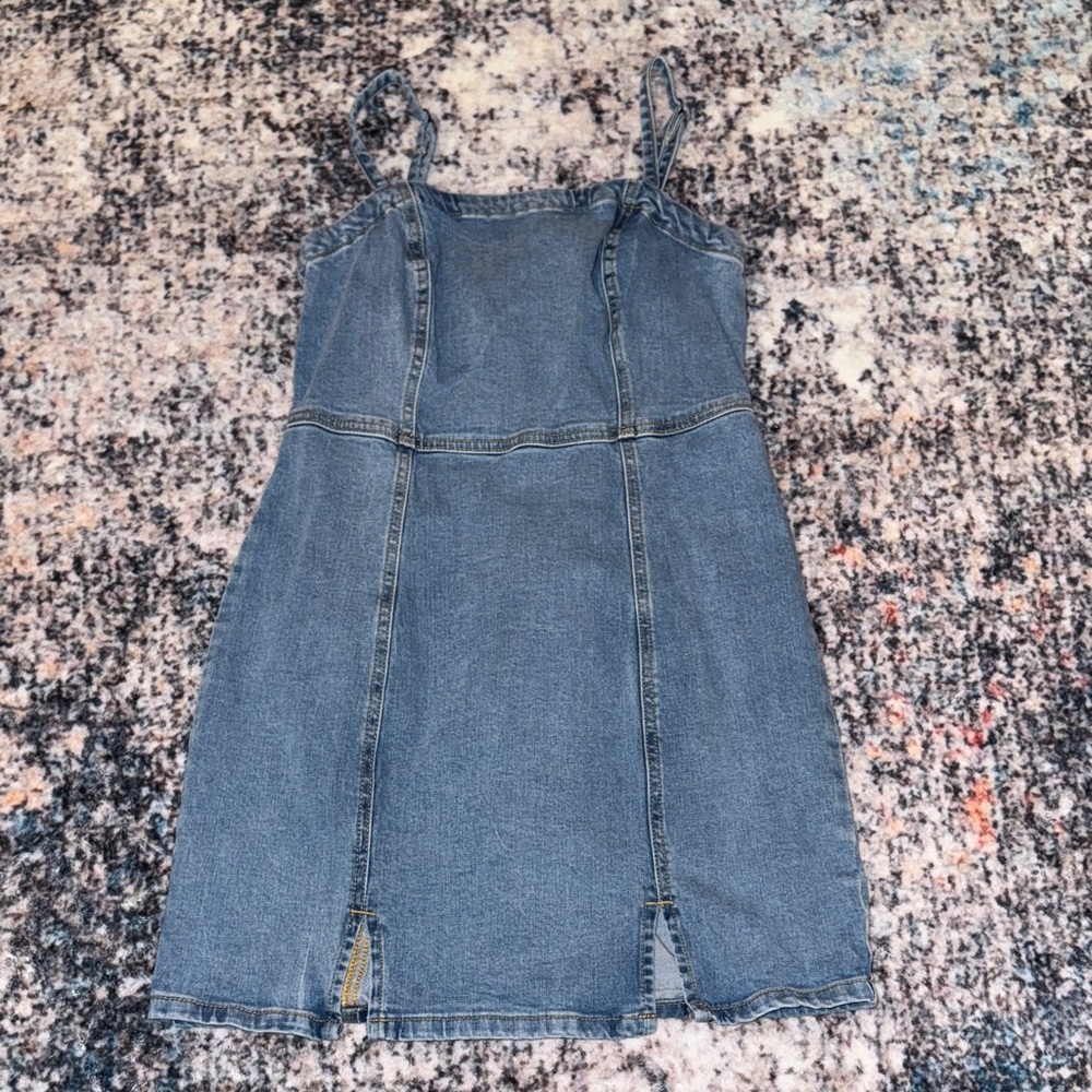 Aeropostale Casual Blue Denim Dress